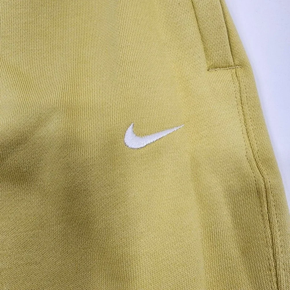 Nike Solo Swoosh Heavy Weight Yellow Fleece Sweatpants Men's 4XL DX1364 063 NWT - Picture 9 of 15